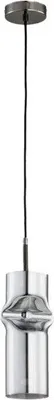 Obrázok produktu pre Závesná lampa KAPRIS, chrómovaná, 1xE27x15W, sklo, rozmery: 90x13x13 cm, IP20, Alfa