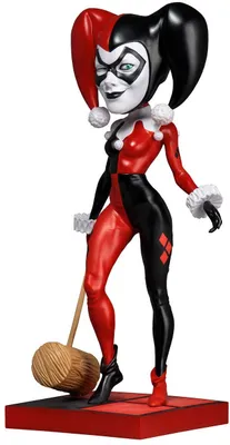 Produktbild von NECA DC Comics Harley Quinn Head Knocker Wackelkopf-Figur 20 cm