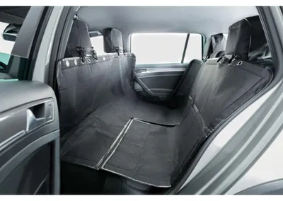 Produktbild von TRIXIE teilbare Autoschondecke - schwarz - 1,45 × 1,60 m
