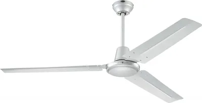Produktbild von Deckenventilator mit Wandschalter Industrial 142 cm Silber