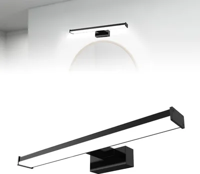 Produktbild von FIVMEN LED Spiegellampe Bad 10W 40cm Kaltweiß 6000K 700LM, IP44 Spiegelleuchte Badezimmer, Schminklicht Badlampe Wandleuchte für Spiegelschrank