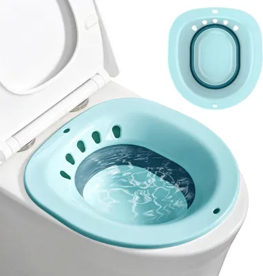 Produktbild von Klappbares Toilettsitzbad, Bidet-Einlage, 1 Stück, weiß