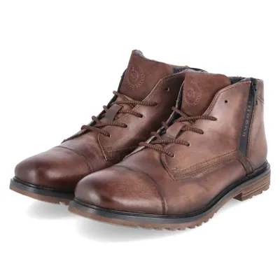 Produktbild von Bugatti Herren Schnürboots Stiefeletten Braun Glattleder Größe: 47