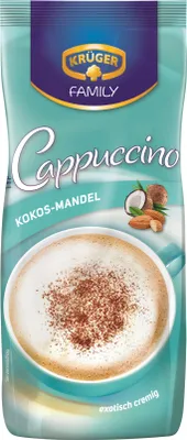 Produktbild von Krüger Family Cappuccino Kokos-Mandel | 500-g-Beutel
