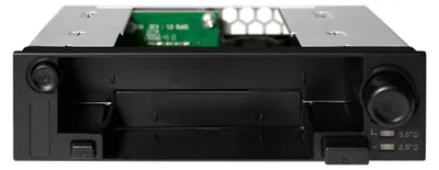 Obrázok produktu pre Icy Dock DuoSwap, Čierna, 6 Gbit/s, 42 mm, 178,2 mm, 147,8 mm, 621 g