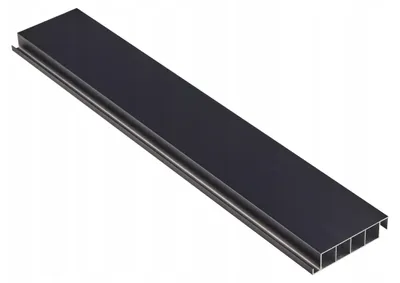 Zdjęcie produktu dla Panel Aluminiowy Do Shutters Czarny Ruchome Deseczki Taras Pergola 150Cm