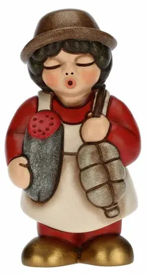 Zdjęcie produktu dla Elzusha - Ceramiczna dekoracyjna figurka do szopki bożonarodzeniowej