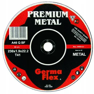 Produktbild von Germaflex Metall-Trennscheibe 125mm 1.0mm präzise langlebig