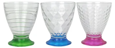 Produktbild von Eisbecher Eisschalen Dessertbecher Dessertschalen - á 260ml 3er Set