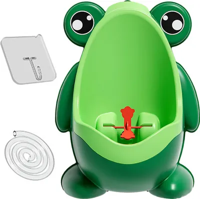 Produktbild von Urinal für das Pinkeln von Jungen in Froschform, großes Fassungsvermögen, Kleinkind-Stehurinal, hygienisches Töpfchentrainingsgerät