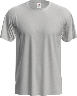 Produktbild von Stedman Baumwolle Classics Uni T-Shirt 05.2000 Gr. S ash