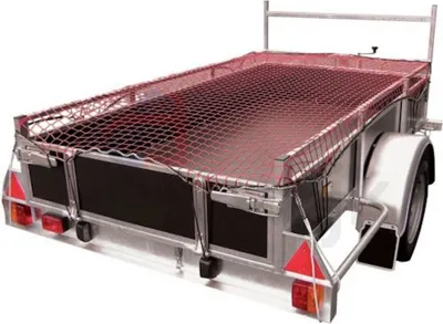 Obrázek produktu pro Síť na přívěs Krycí síť 2,5x4,5 m elastická přepravní síť Kontejnerová síť
