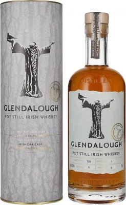 Produktbild von Glendalough Pot Still Irish Whiskey 43% Vol. 0,7l in Geschenkbox