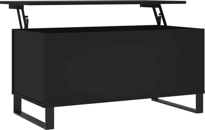 Obrázok produktu pre vidaXL Konferenčný stolík čierny 90x44,5x45 cm Drevo Materiál