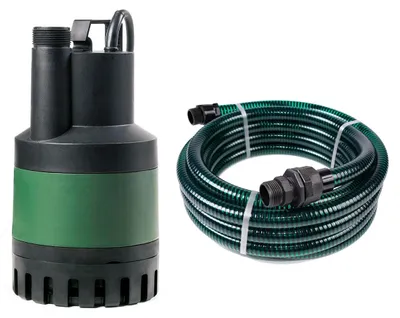 Produktbild von DAB Nova Up 180 M-NA mit Ablaufschlauch 7 Meter - Flachsauger-Tauchpumpe - 7.500 L/Std. - 280W - Förderhöhe 5 m - Korngröße 10 mm - Tauchpumpe