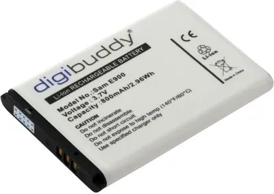 Produktbild von digibuddy Akku kompatibel zu Samsung E900/X150/X200/X300 Li-Ion intern
