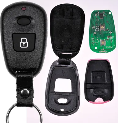 Produktbild von Auto Schlüssel Funk Fernbedienung 1x Funk Gehäuse + 1x 434 MHz Sender Sendeeinheit + 1x Batterie kompatibel mit Hyundai