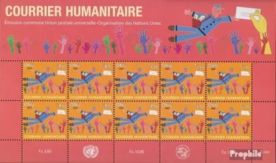 Produktbild von Briefmarken UNO - Genf 2007 Mi 583Klb Kleinbogen (kompl.Ausg.) gestempelt Postsendungen