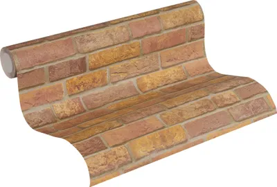 Produktbild von Steintapete Orange 369811 Vlies Wandtapete A.S. Création Tapete