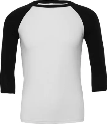 Produktbild von Canvas Uni 3/4 Sleeve Baseball T-Shirt