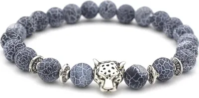 Produktbild von Armband DI-33430 - Blau/Silber für Herren KP33430