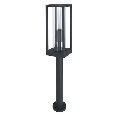 Produktbild von LEDVANCE LED Stehleuchte und Wegeleuchte für 1x E27 Leuchtmittel, Design Leuchte mit Rahmendesign für Aussen für dirkete Beleuchtung, 60cm Höhe, aus hochwertigem Aluminium, ENDURA FRAME 80CM Post E27