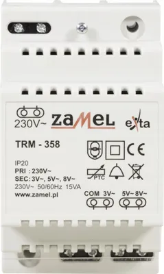 Immagine prodotto di Trasformatore Zamel 230 V IP20 0 A Trasformatore Bell