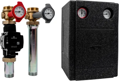 Produktbild von Wolf Verrohrungsgruppe Heizkreis HE-Pumpe DN32 bis DN60 selbstregelnd