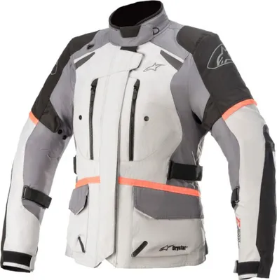 Produktbild von Alpinestars Stella Andes V3 Drystar Damen Motorrad Textiljacke, weiß/schwarz/grau, XL
