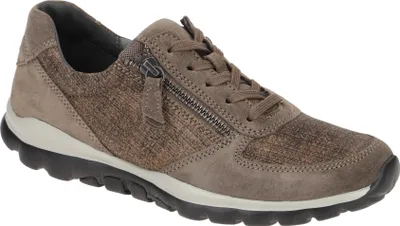 Produktbild von Gabor ROLLINGSOFT Damenschuhe - sportliche Schnür- Halbschuhe braun Freizeit