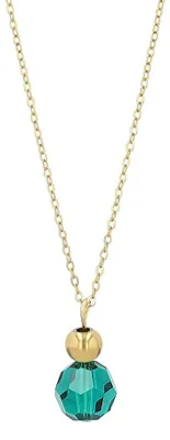 Produktbild von Akzent Damen Kette mit Anhänger goldfarbig