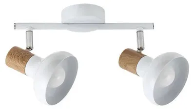 Obrázek produktu pro Spoot Holly E14 2X40W Bílá/Bežová Rabalux