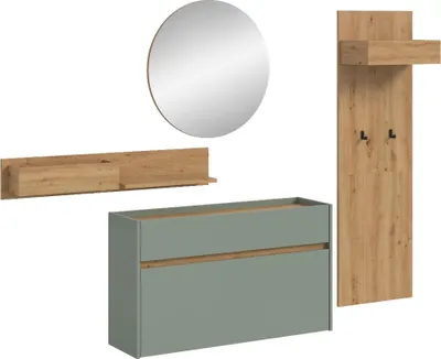 Produktbild von Drive Garderobenmöbel Set D14 Salbeidekor.