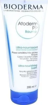 Produktbild von Bioderma Atoderm PP Baume Ultra-Nourishing Balm beruhigende Emulsion für trockene und atopische Haut 200 ml