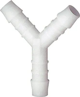 Produktbild von Riegler Y-Schlauchverbindungsstutzen, für Schlauch LW 3, Winkel 90°, POM