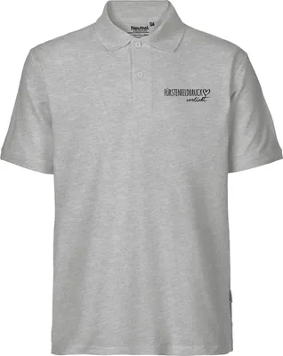 Produktbild von Huuraa Herren Polo Shirt Fürstenfeldbruck verliebt 3XL Sport Grey Bio Baumwolle Fairtrade Poloshirt Geschenkidee