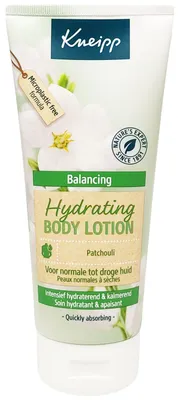 Produktbild von Kneipp Balancing Body Lotion 200ml – Feuchtigkeitspflege für trockene Haut