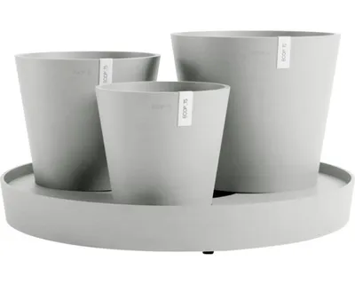 Image de Pot de fleurs Ecopots Dubaier - L 56,5 cm x H 30,7 cm - Intérieur et extérieur