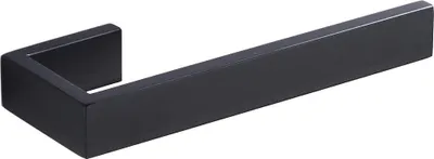 Produktbild von Handtuchring schwarz aus rostfreiem Stahl für das Badezimmer - 212 cm - Wandhalter - Handtuchhalter - Badezimmeraccessoires