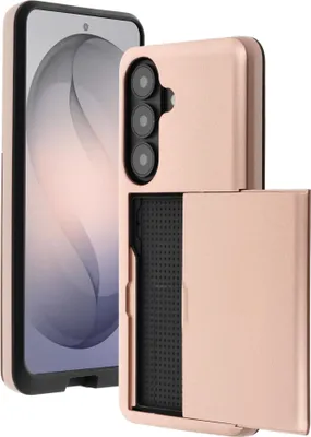 Image de imoshion Coque arrière avec porte-cartes pour Samsung Galaxy S26 - Rose Gold