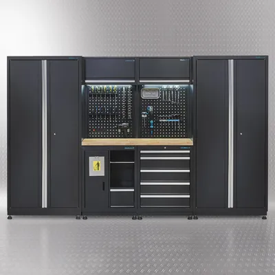 Produktbild von Werkstatteinrichtung PREMIUM 315 cm Eiche