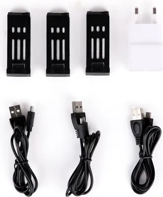 Obrázok produktu pre JY019 E58 Nabíjačka batérie Combo s 3,7V 500MAH Lipo USB kábel adaptér pre RC FPV Racing Drone Náhradné diely