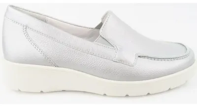 Produktbild von Semler METALL-SOFTINA H silber Slipper Metallic in Gr. 36.5