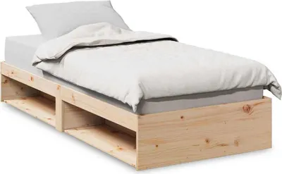 Obrázek produktu pro vidaXL Denní postel bez matrace 80x200 cm z masivního borovicového dřeva