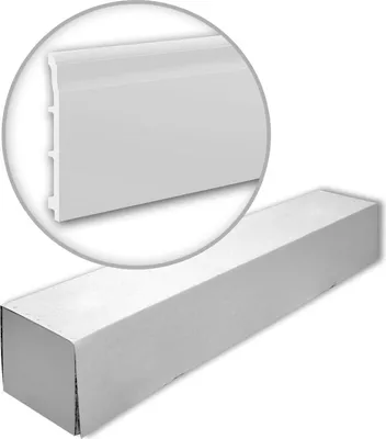 Immagine prodotto di Profhome 653804-box Battiscopa 1 box SET con 12 battiscopa | 24 m