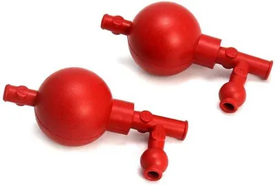 Image de Bouteille à pipette pour laboratoire, 90 ml, 54 x 54 x 130 mm, lot de 2, en plastique