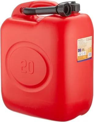 Produktbild von Kanister 20 Liter - Benzinkanister - Kraftstofftank - Reservebehälter - Kunststoff - Mit Ausgießer