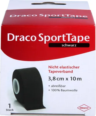 Immagine prodotto di Benda Dracotape 10mx3,8cm nero, 1 pz. VER