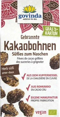 Image de Fèves de cacao caramélisées 100g