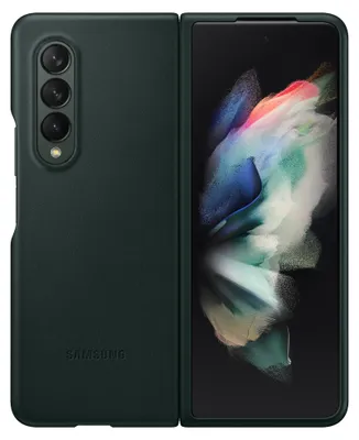 Image de SAMSUNG EF-VF926LG - Coque en cuir G Z FOLD3 Vert